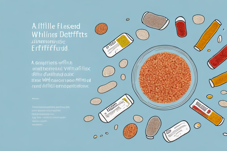 A flaxseed with a background of various health benefits and side effects