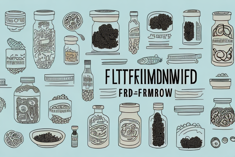 A variety of fermented foods