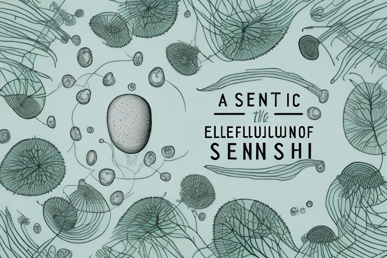 A plant with the scientific name eleutherococcus senticosus