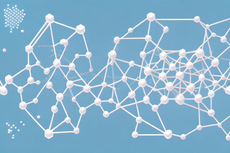 A molecular structure of the amino acid lysine