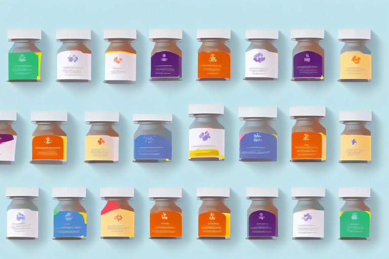 A variety of different nonnutritive sweeteners in various containers
