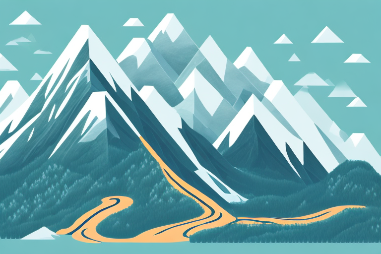 A mountain landscape