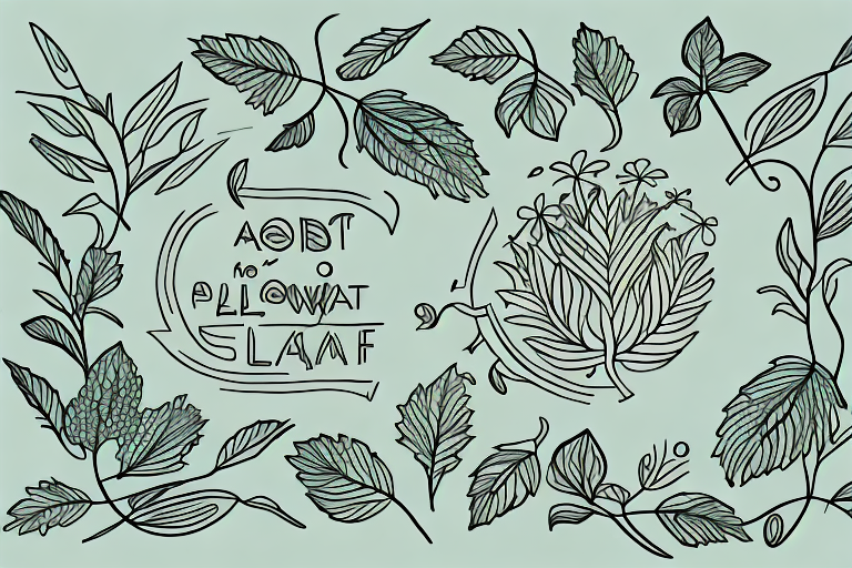 A plant with roots