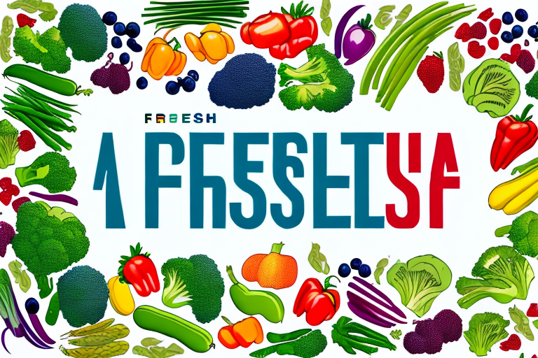 A plate of fresh